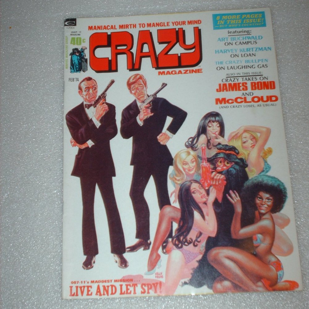 February 1974 Stan Lee's Crazy magazine No. 2